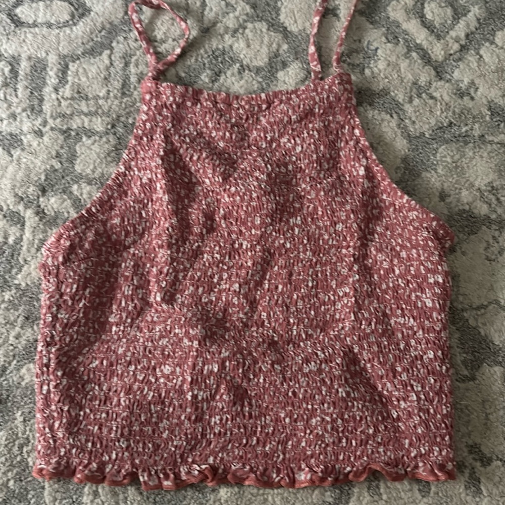 Hollister Pink Crop Top